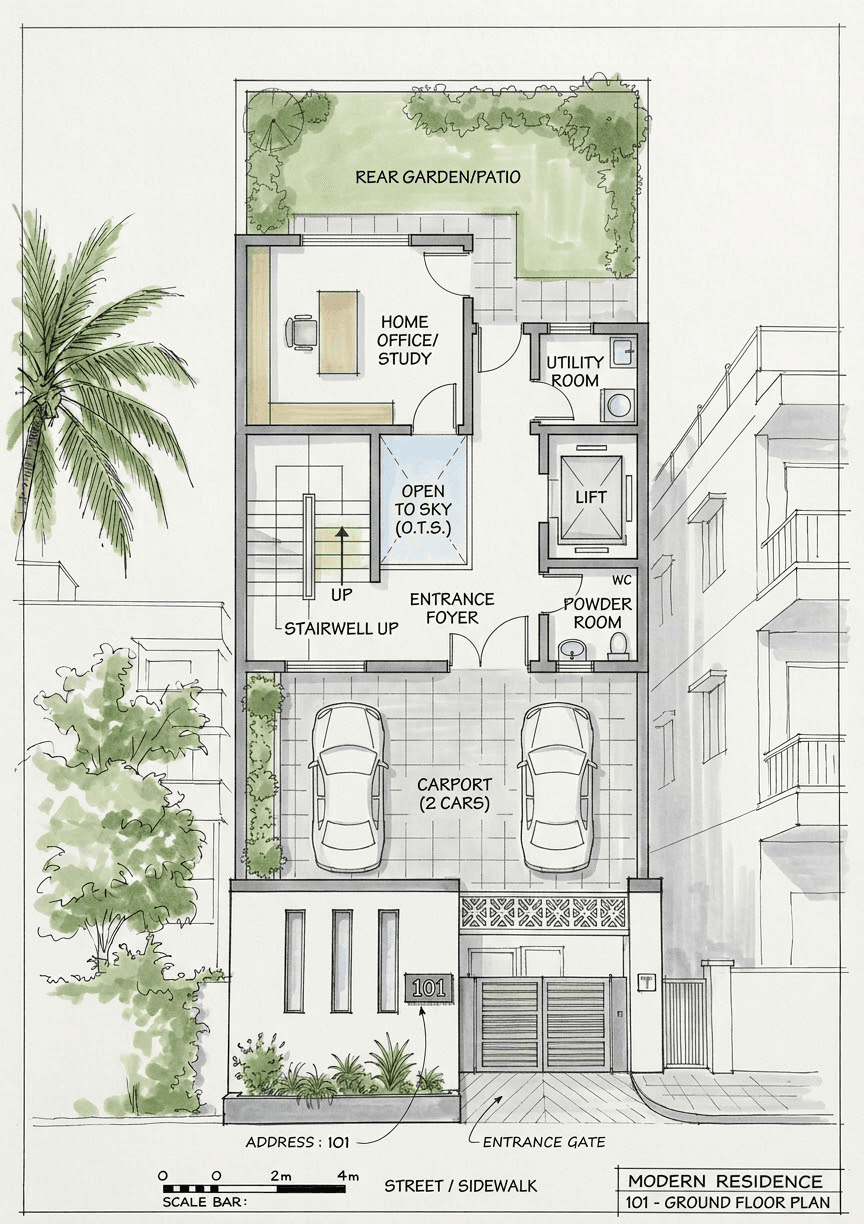 Modern Residence 101 gallery 1