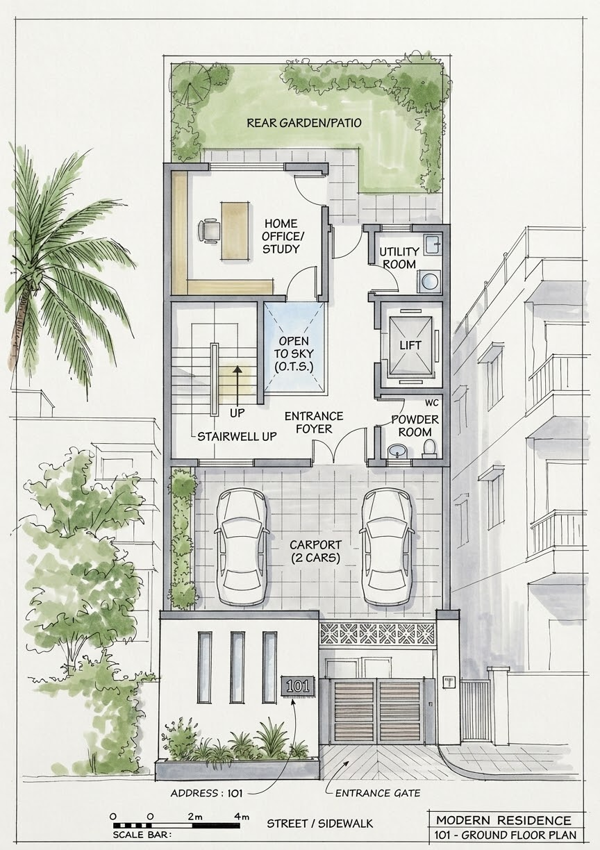 Modern Residence 101 gallery 1